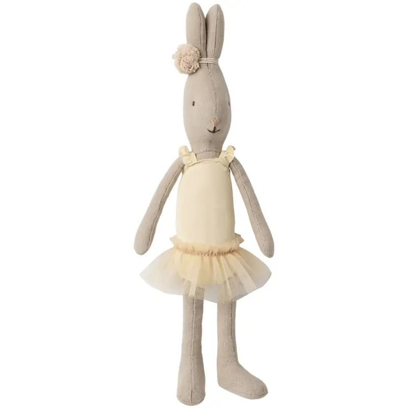 Maileg Rabbit Size 1, Classic - Ballet Suit And Skirt Cream 1