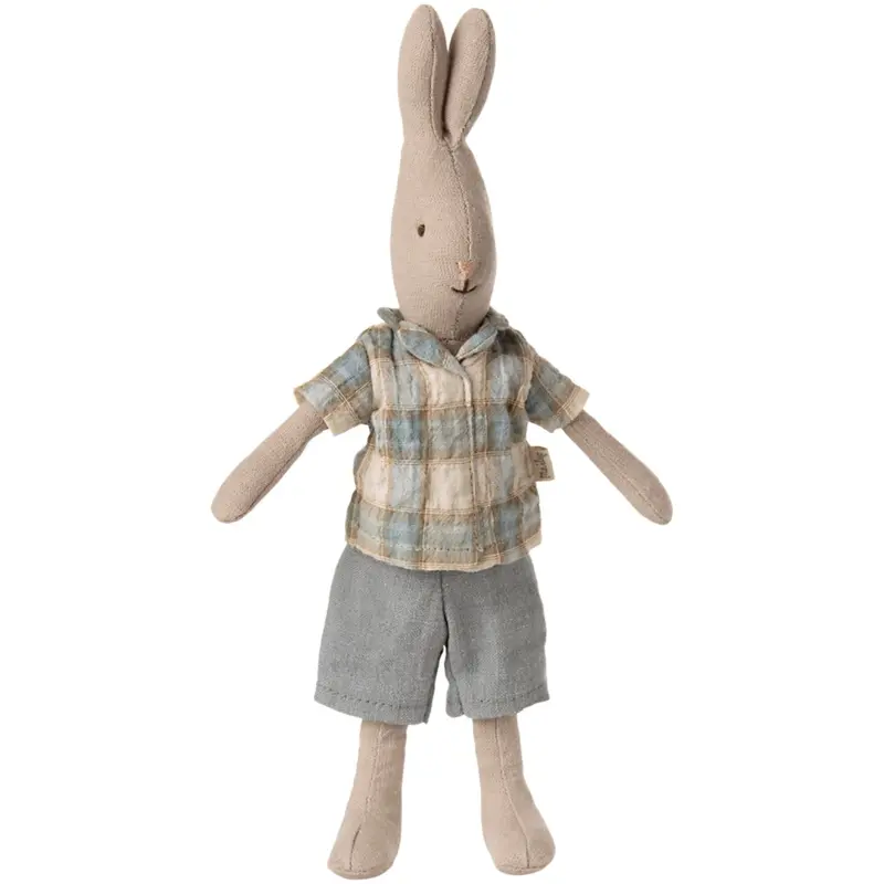 Maileg Rabbit Size 1, Classic- Shirt And Shorts 1