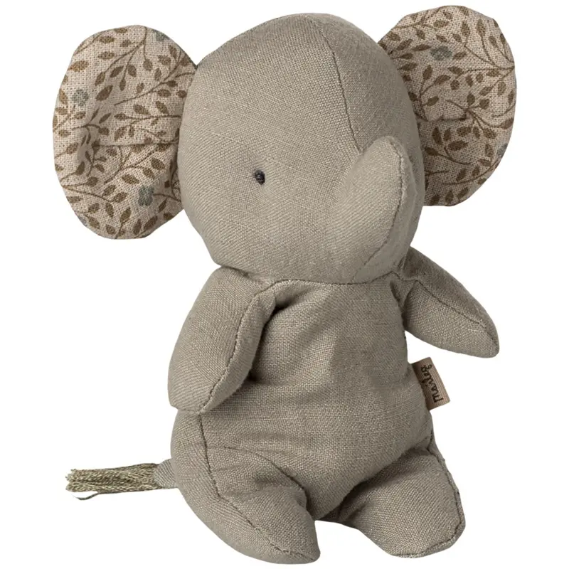 Maileg Safari Friends, Elefant, Mini - Grå 1