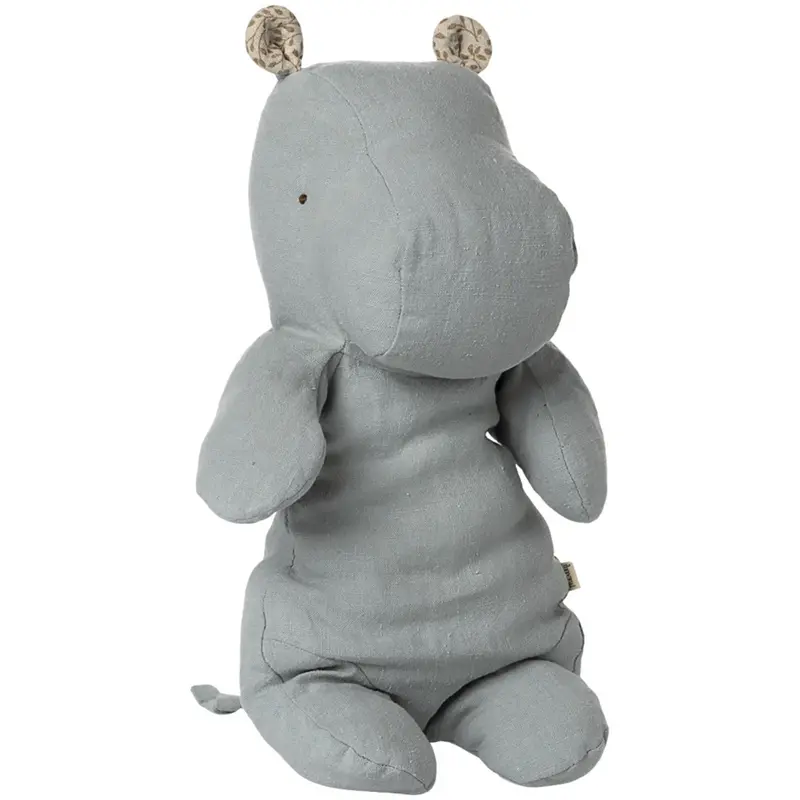 Maileg Safari Friends, Hippo, Medium - Blue Grey 1