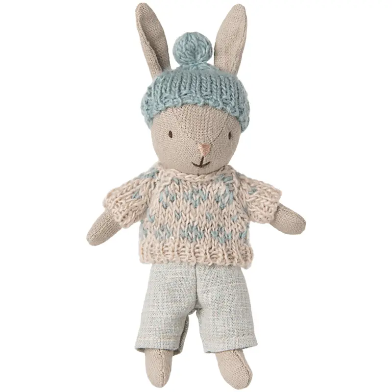 Maileg Vinter Hare, Micro - Sand - Mint 1