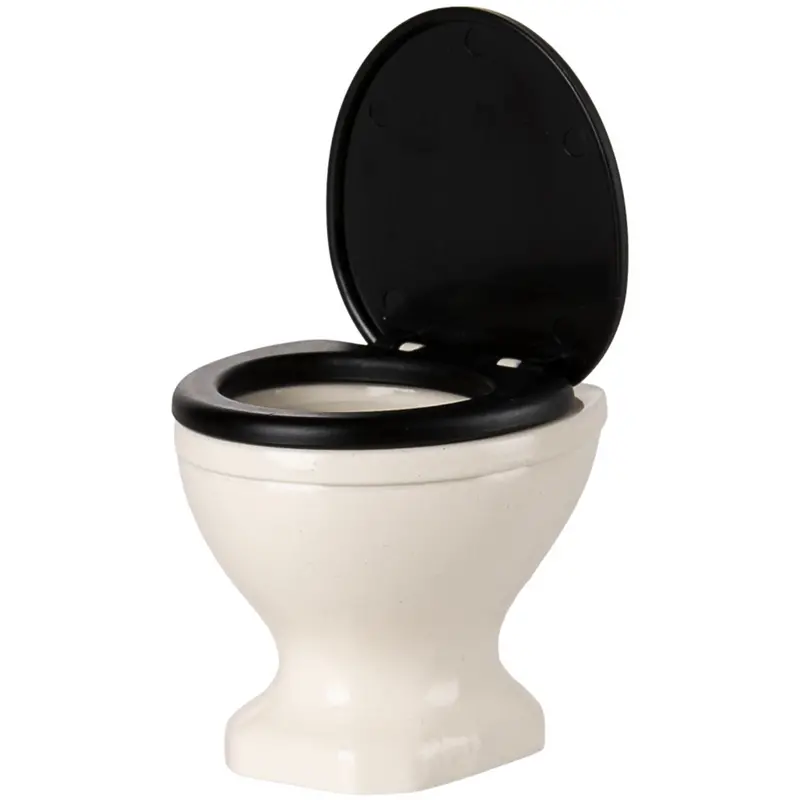 Maileg Wc, Mus - Råhvid 1