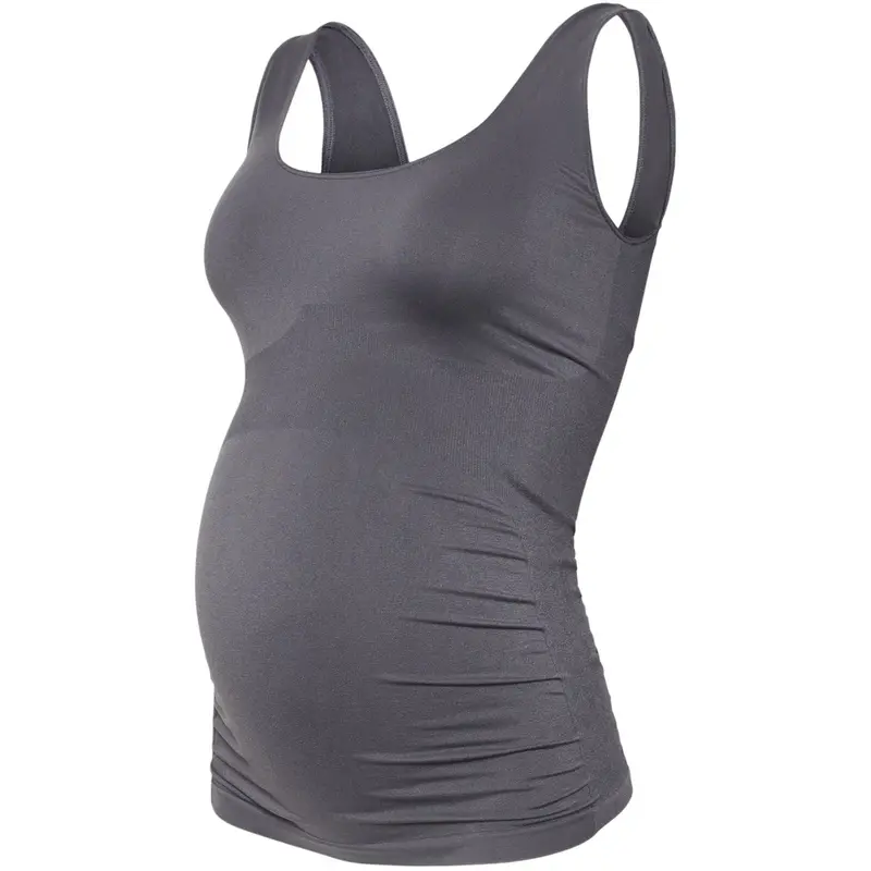 Mama;Licious Asphalt Mlheal Tank Top Noos A. 1