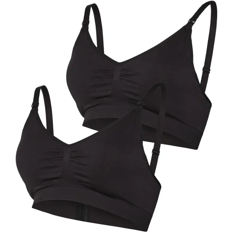 Mama;Licious Black Mlilja Feed Me Bra Nf 2-P A. Noos 1