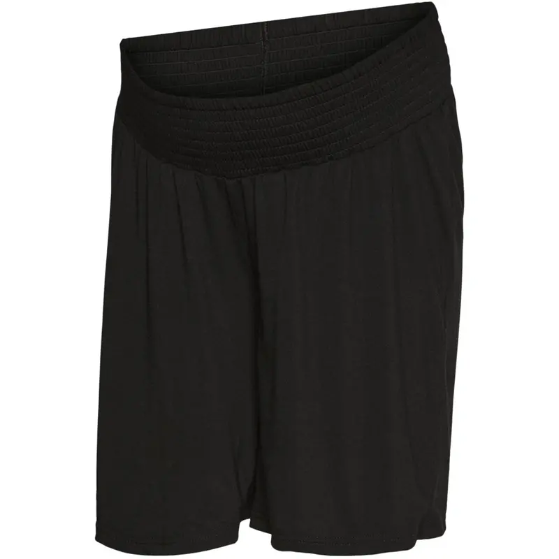 Mama;Licious Black Mlrani Wide Jrs Shorts 1
