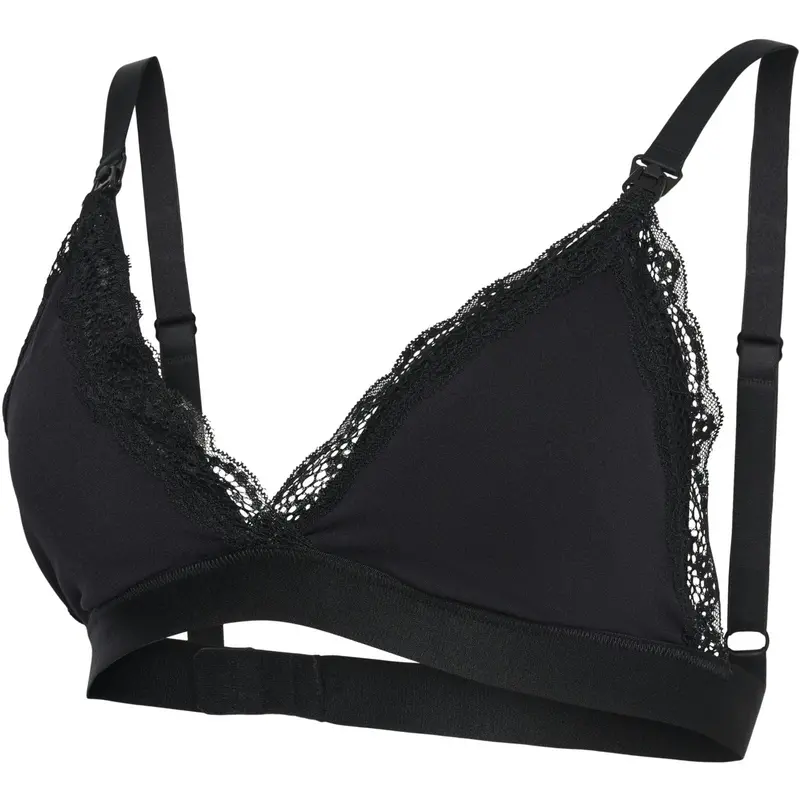 Mama;Licious Black Mlreece Feed Me Bra 2F 1