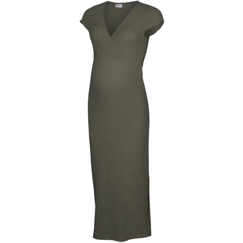 Mama;Licious Kalamata Mldonna Cap Tess Jrs Midi Dress 2F Noos 1