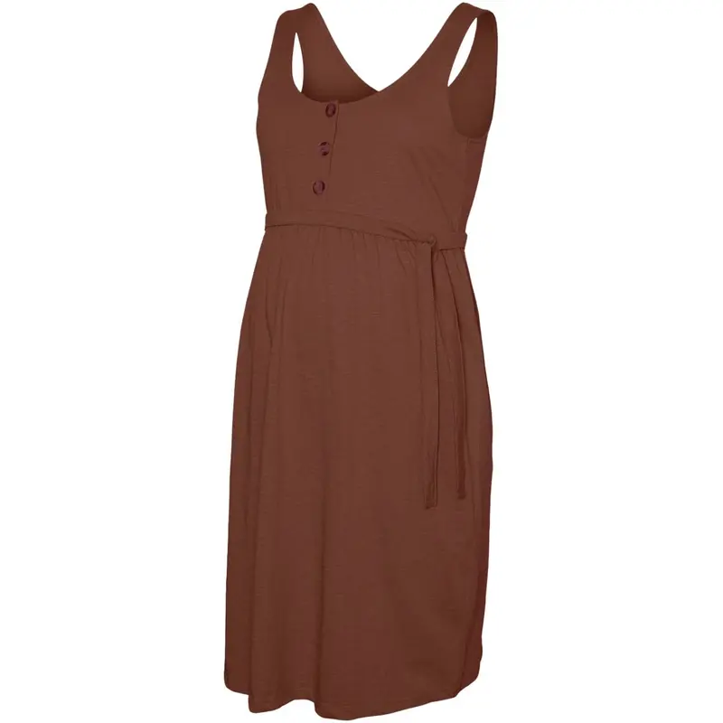 Mama;Licious Mahogany Mlivy Lia Sl Jrs Abk Dress 2F Noos 1