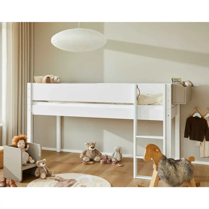 Manis-H Snow White Frej Halvhøj Bed With Skråstige 1