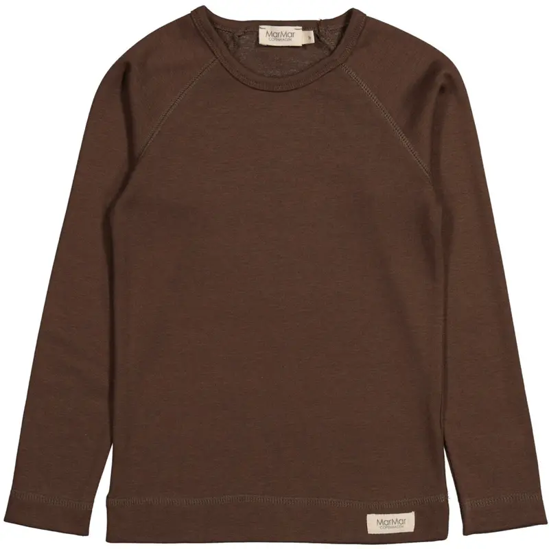 Marmar Base Layer Deep Choco Base Tee Ls 1