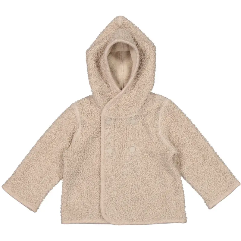 Marmar Bonded Teddy Oyster Grey Jojoa Jacket 1