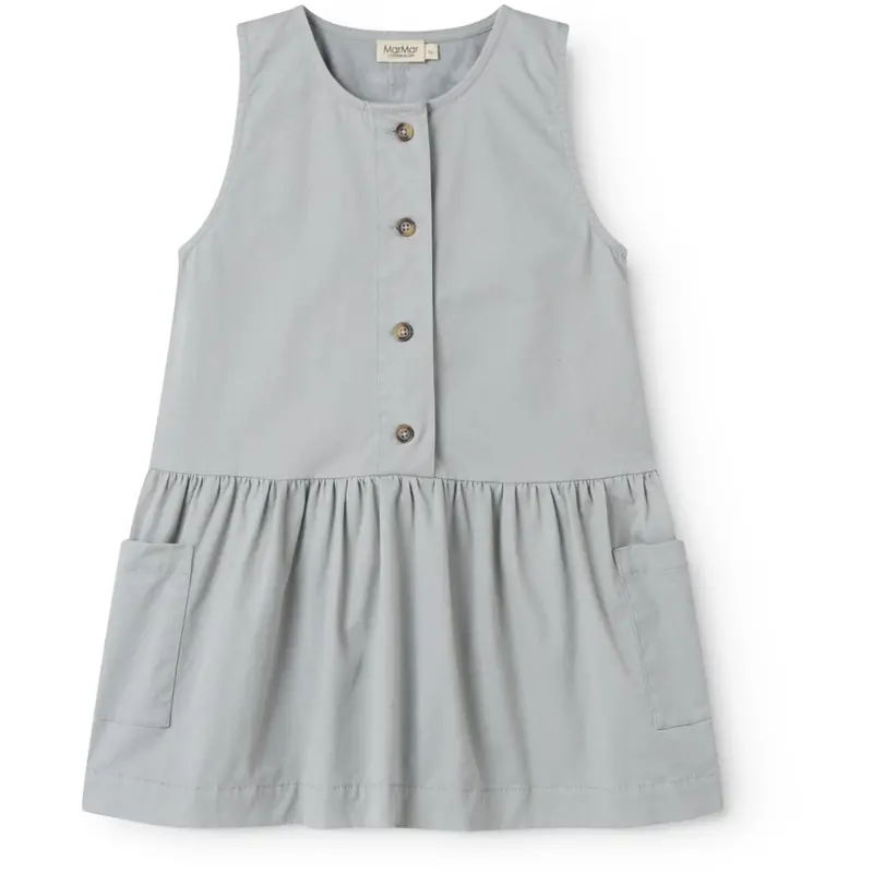 Marmar Chino Twill Blue Stone Davo Dress 1