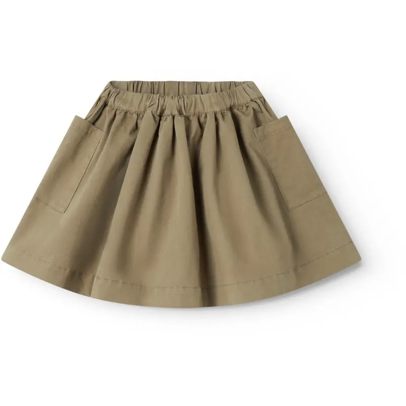 Marmar Chino Twill Palm Leaves Simba Skirt 1