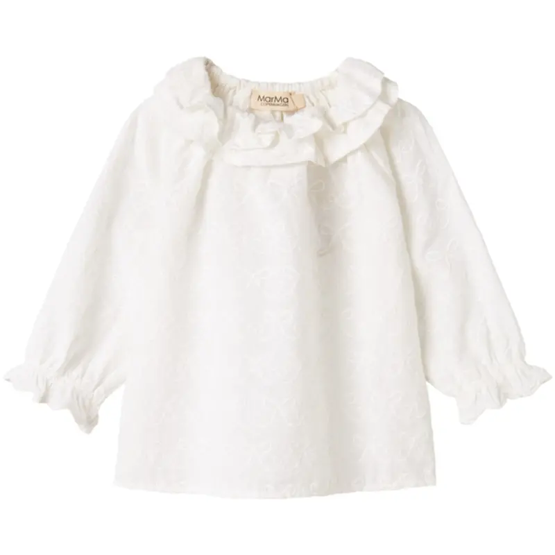 Marmar Cotton Bow White Tonello Blouse 1