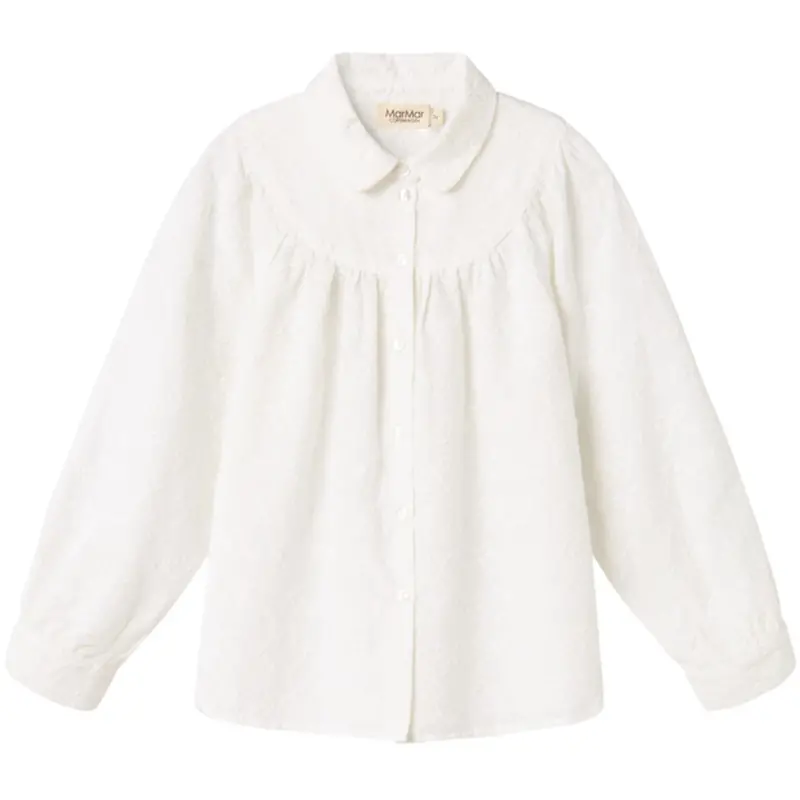 Marmar Cotton Bow White Trissa Blouse 1