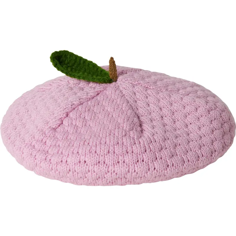 Marmar Cotton Knit Ea Bubble Raspberry Alexo Raspberry Hat 1