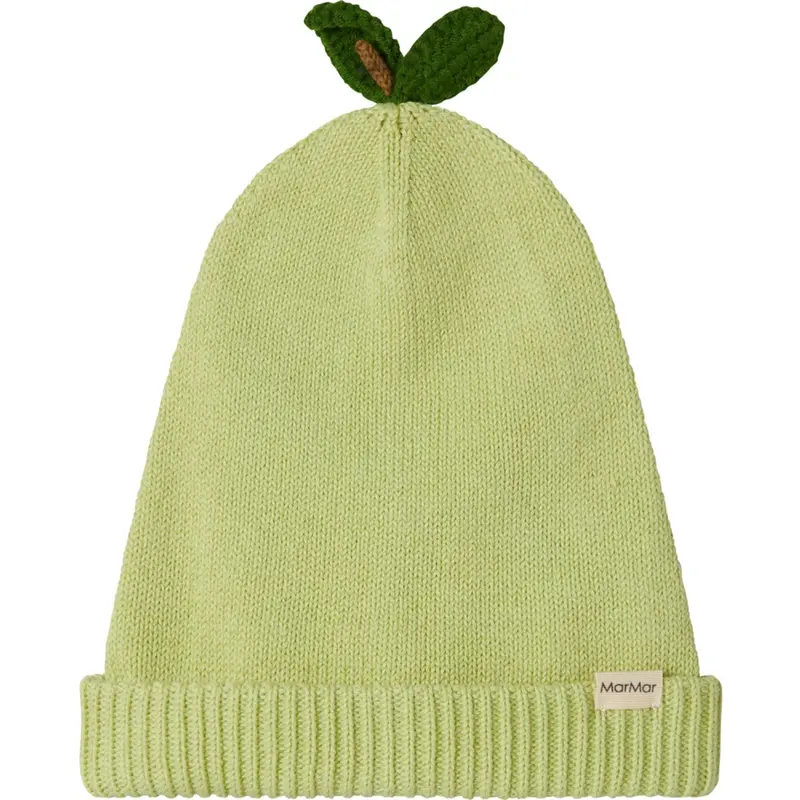 Marmar Cotton Knit Plain Pear Atlas Pear Hat 1