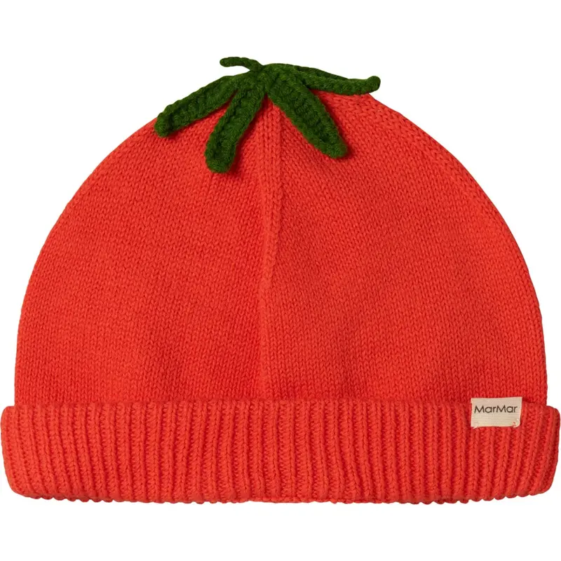 Marmar Cotton Knit Plain Tomato Atlas Tomato Hat 1