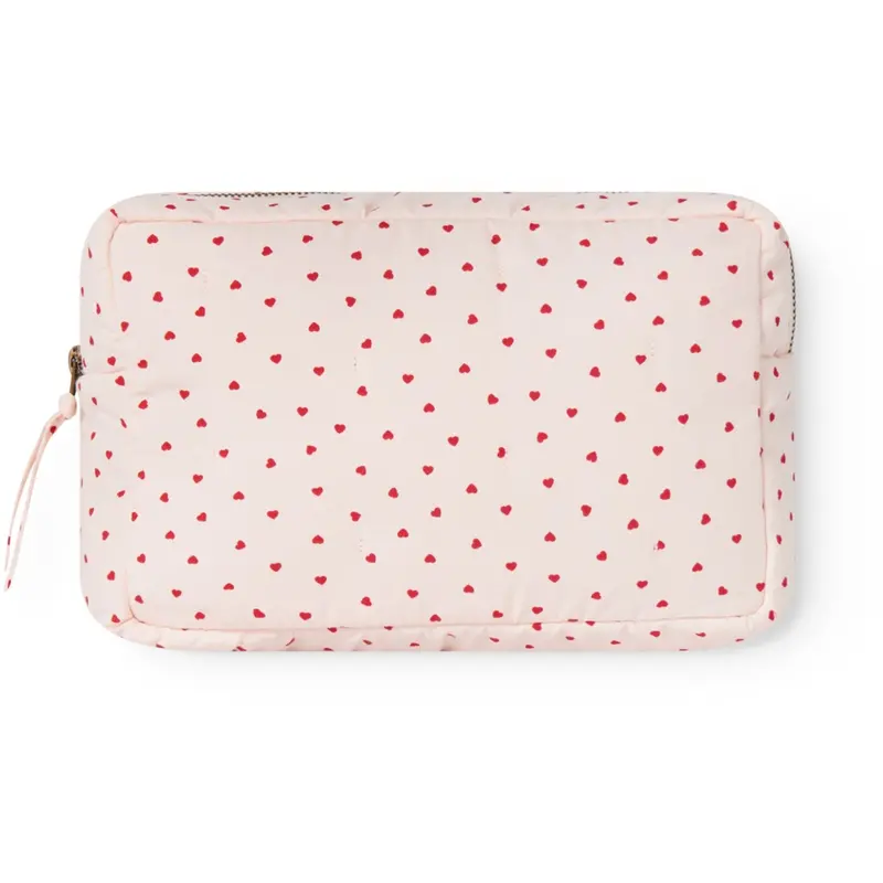 Marmar Cotton Percale Home Happy Hearts Toiletry Bag 1