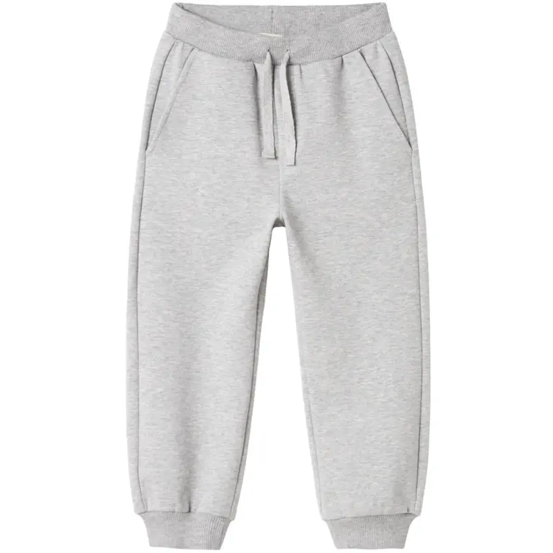 Marmar Double Jersey Light Grey Melange Pelon Pants 1