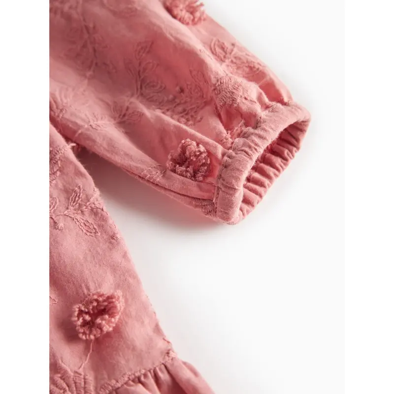 Marmar Embroidery Pink Delight Deas Ls Dress 4