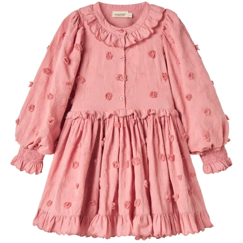 Marmar Embroidery Pink Delight Dipa Dress 1