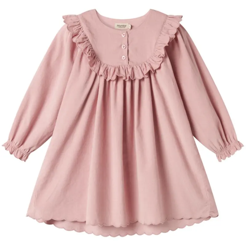 Marmar Fine Cord Soft Berry Delina Ls Dress 1