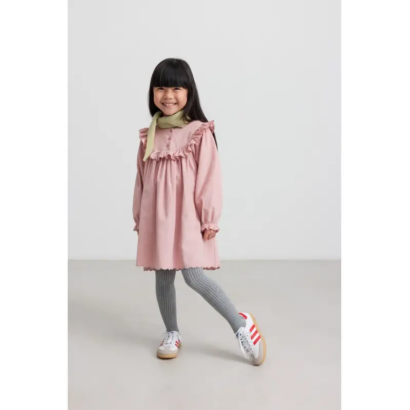 Marmar Fine Cord Soft Berry Delina Ls Dress 2