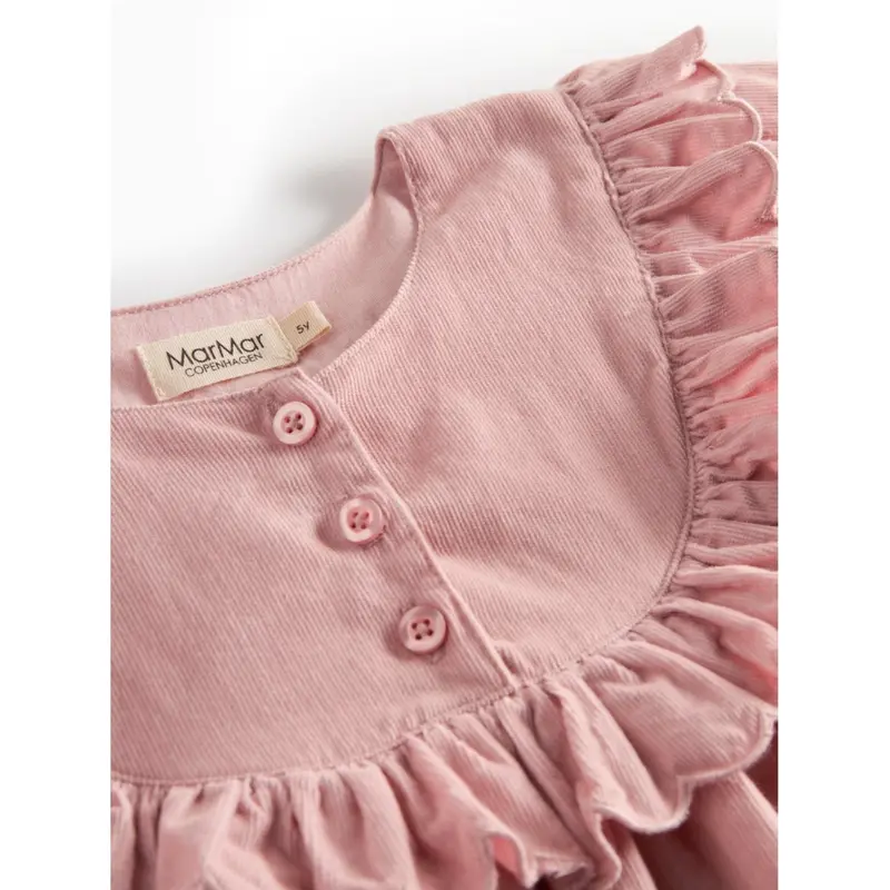 Marmar Fine Cord Soft Berry Delina Ls Dress 4