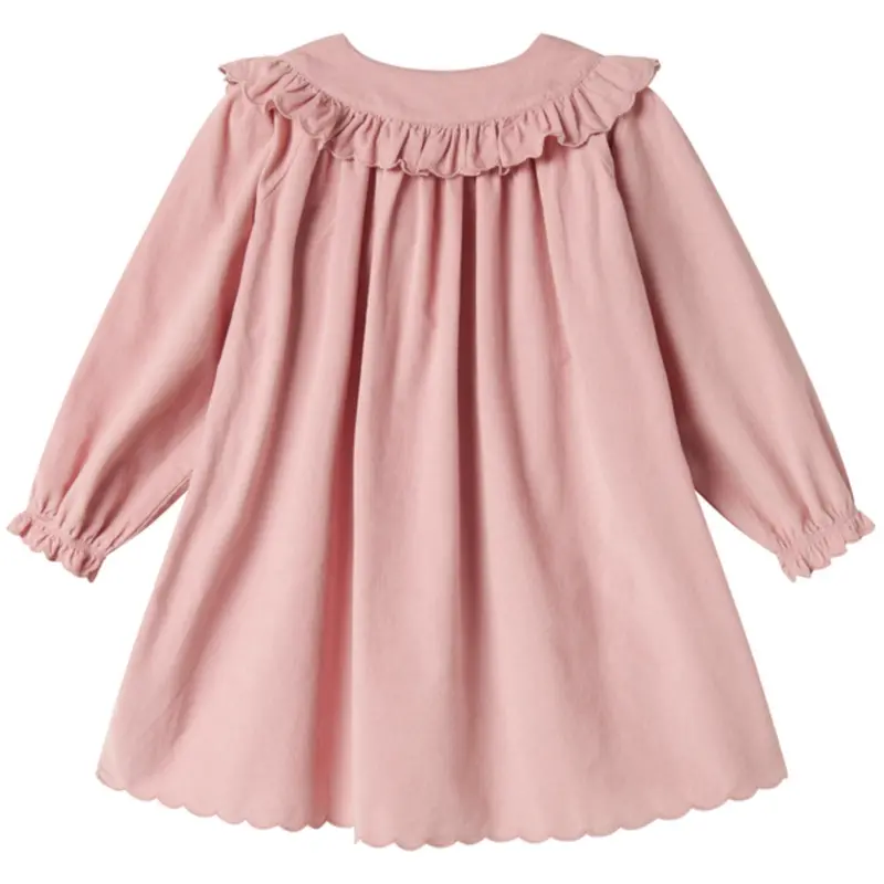 Marmar Fine Cord Soft Berry Delina Ls Dress 6