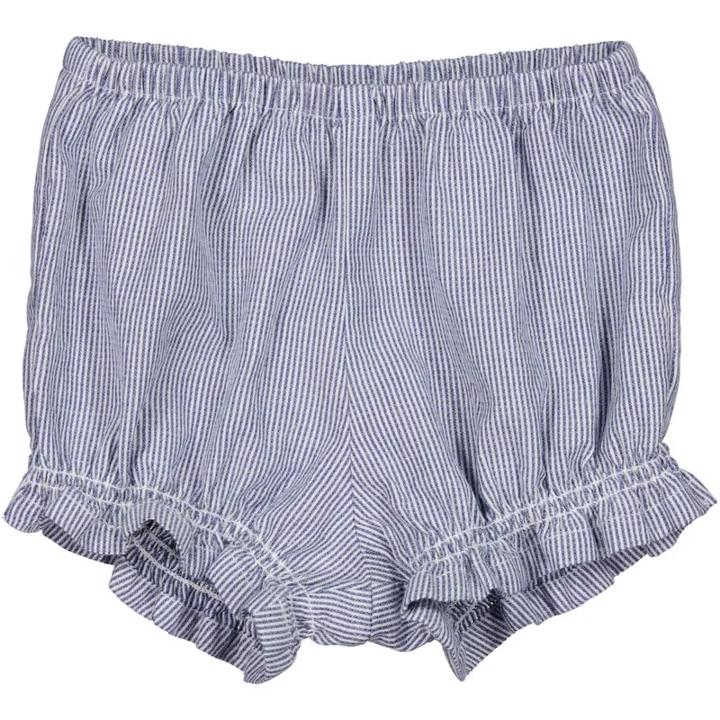 Marmar Fine Cotton Navy Stripe Pava Bloomers 1