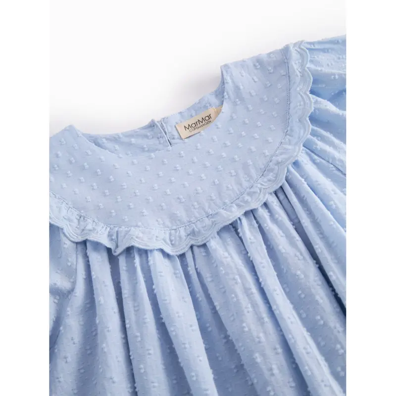 Marmar Fine Dobby Windy Blue Drissy Dress 3