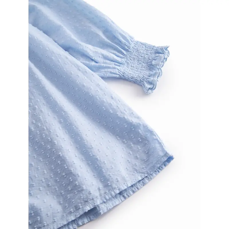 Marmar Fine Dobby Windy Blue Drissy Dress 4