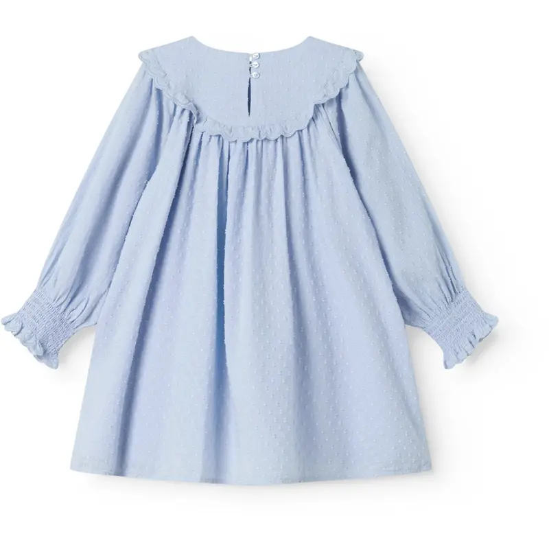 Marmar Fine Dobby Windy Blue Drissy Dress 5