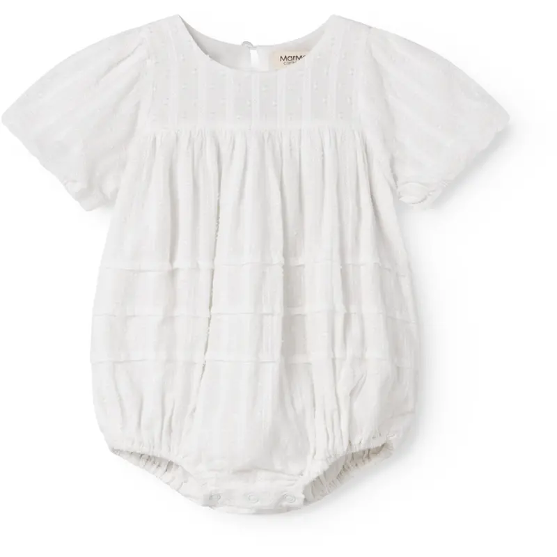 Marmar Gauze White Ritona Romper 1