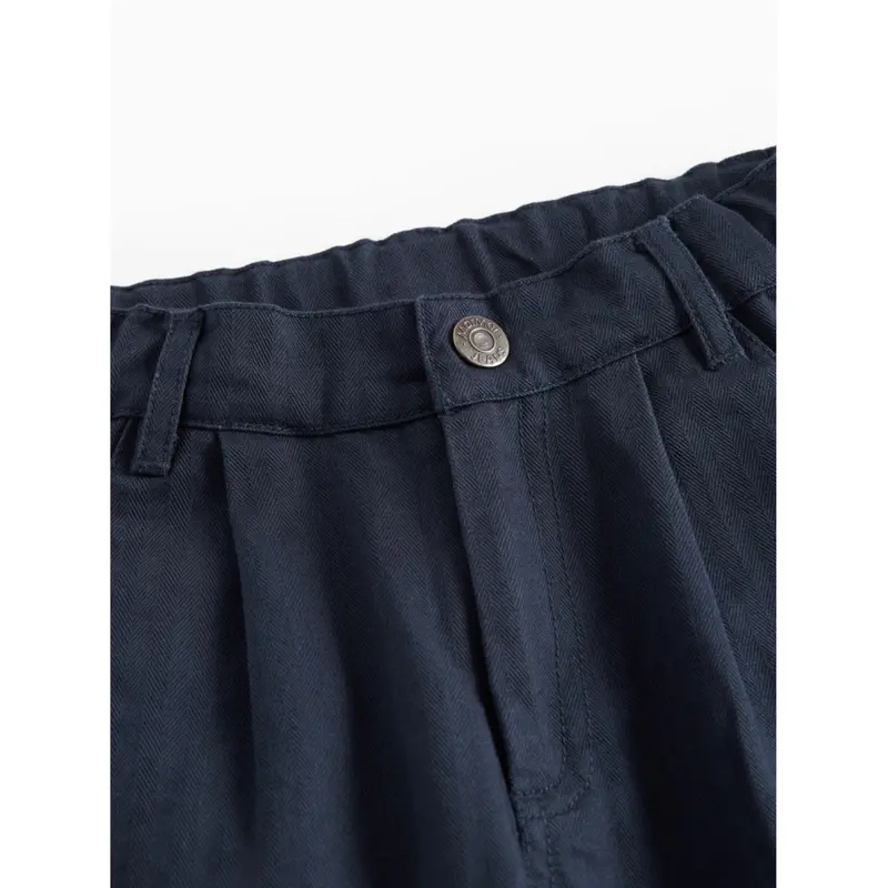 Marmar Herringbone Twill Pilot Navy Piper Pants 3