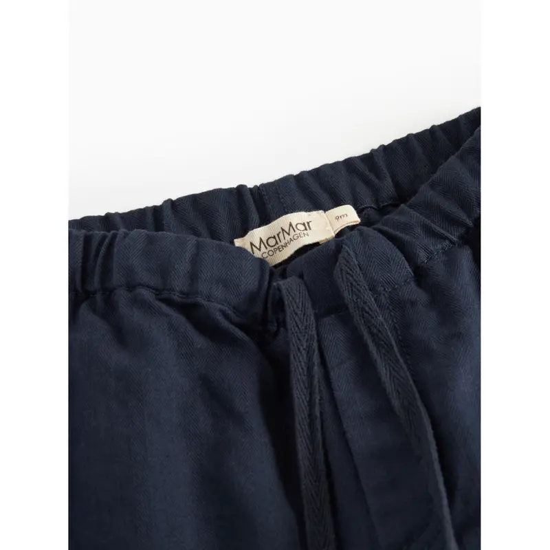 Marmar Herringbone Twill Pilot Navy Polle Pants 3