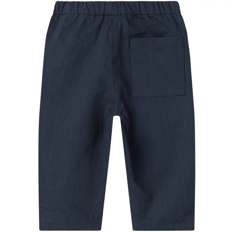 Marmar Herringbone Twill Pilot Navy Polle Pants 5