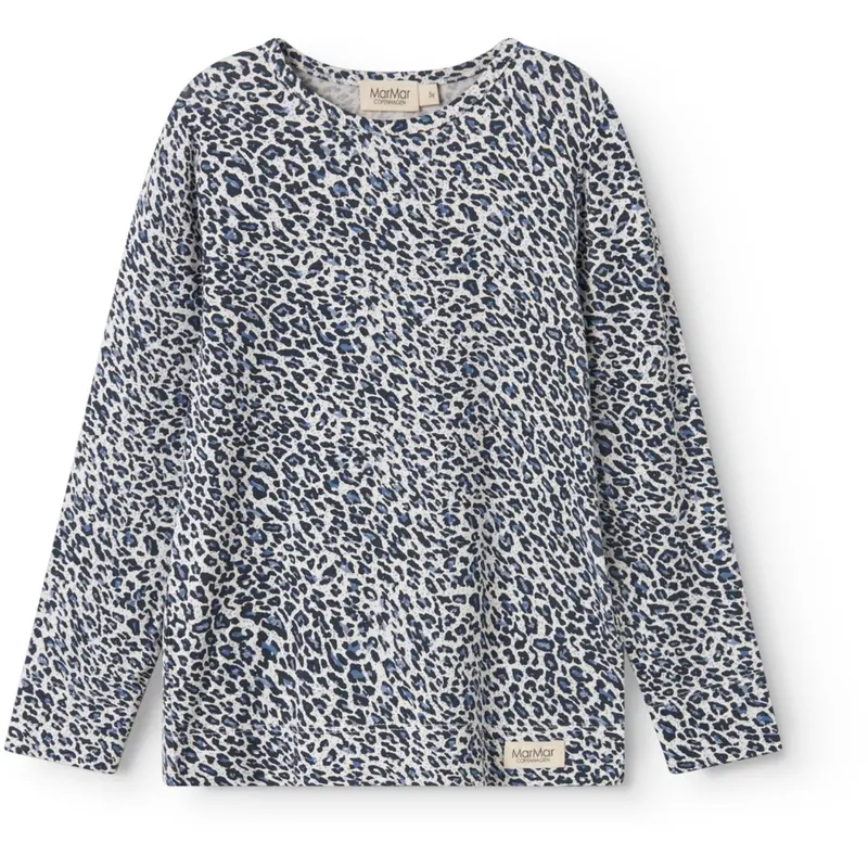 Marmar Leopard Blue Leo Leo Blouse 1