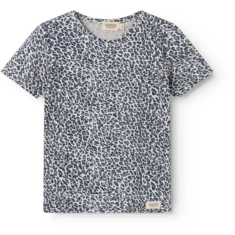 Marmar Leopard Blue Leo Leo T-Shirt 1