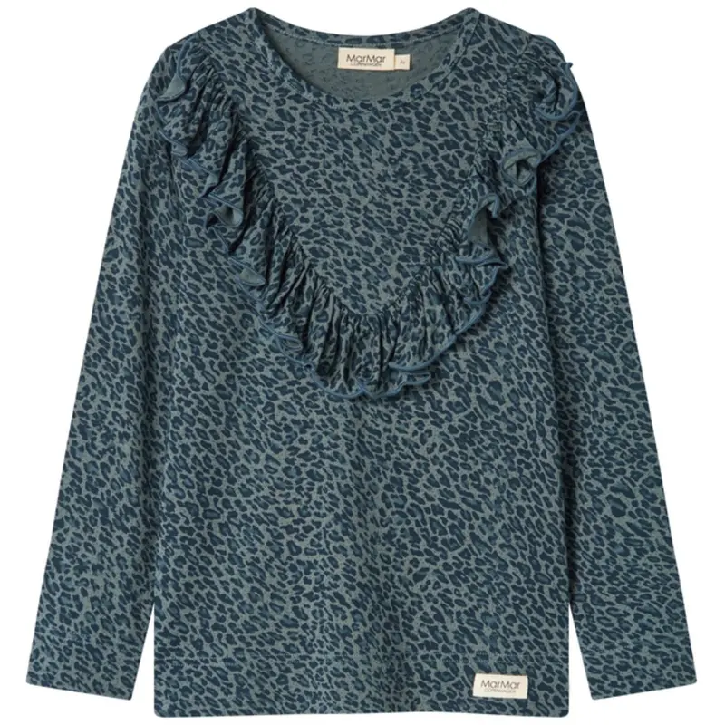 Marmar Leopard Dusty Green Leo Leo Taren Blouse 1