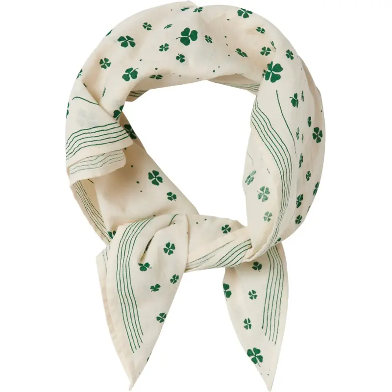 Marmar Light Cotton Clover Field Avi Scarf 1