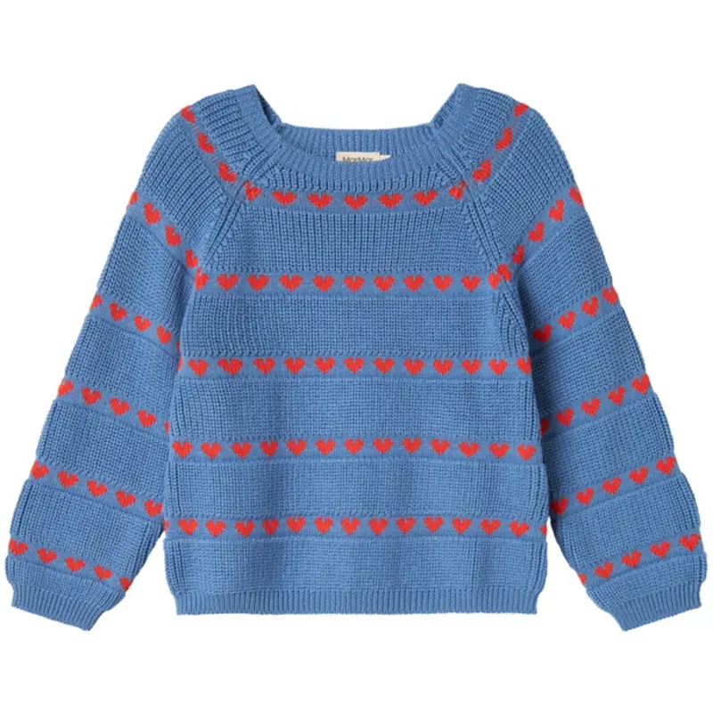 Marmar Light Cotton Wool Pattern Heaven Hearts Torin Knit 1