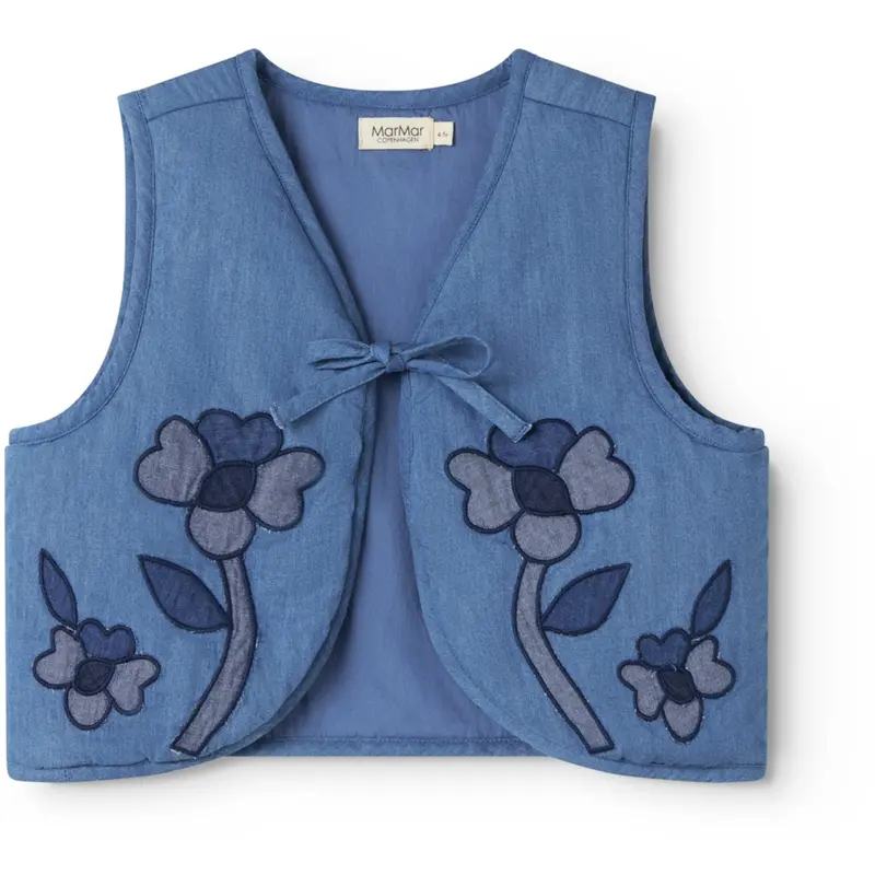 Marmar Light Denim Blue Denim Joyce Vest 1