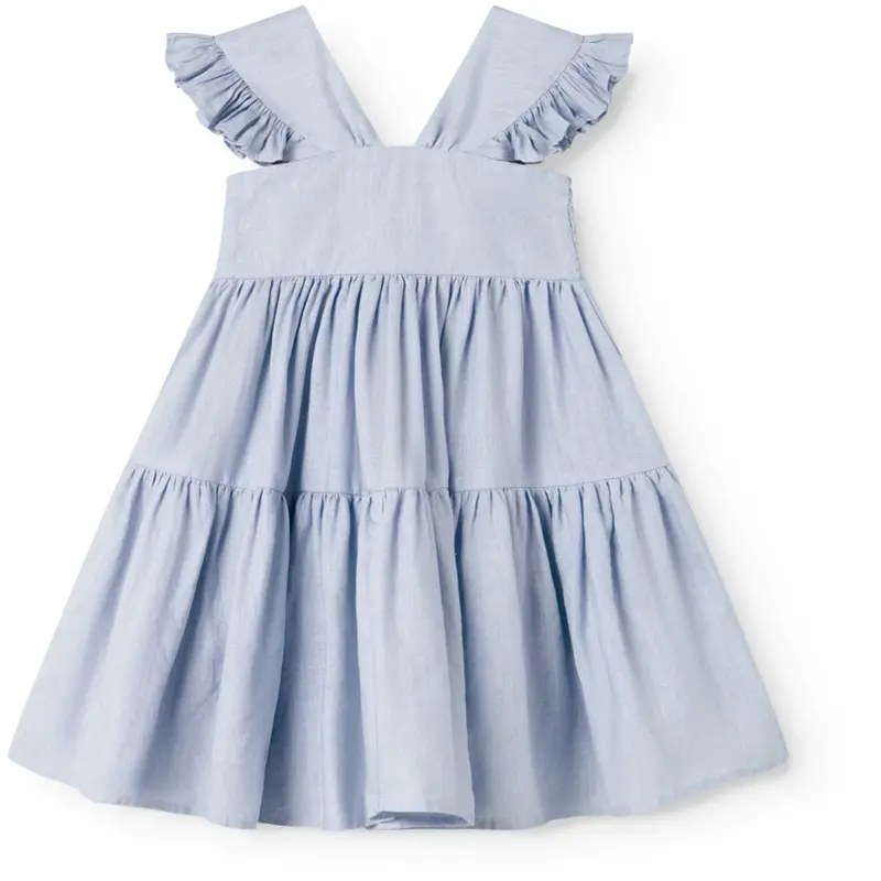 Marmar Linen Blue Mist Dalani Dress 1