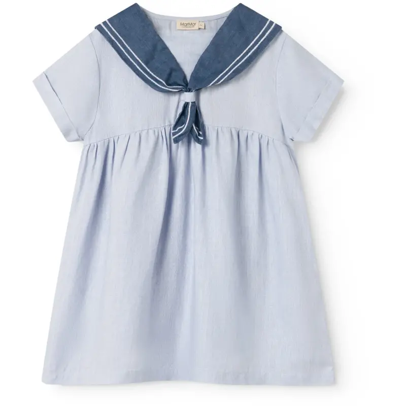 Marmar Linen Blue Mist Dresea Dress 1
