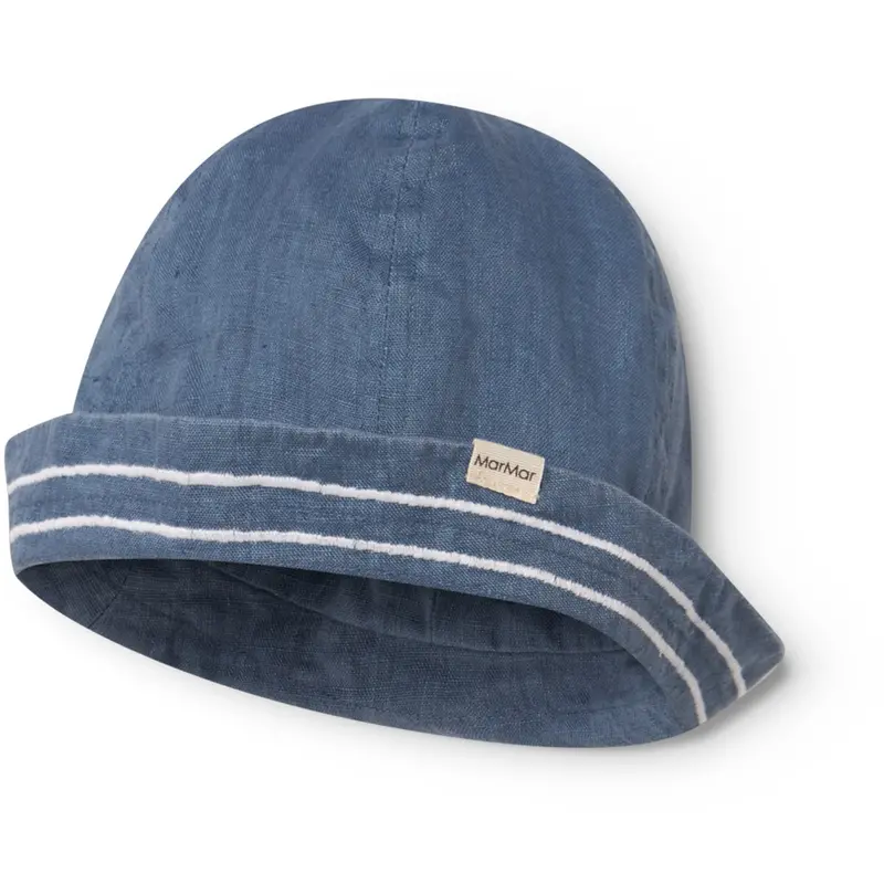 Marmar Linen Navy Dust Asea Hat 1