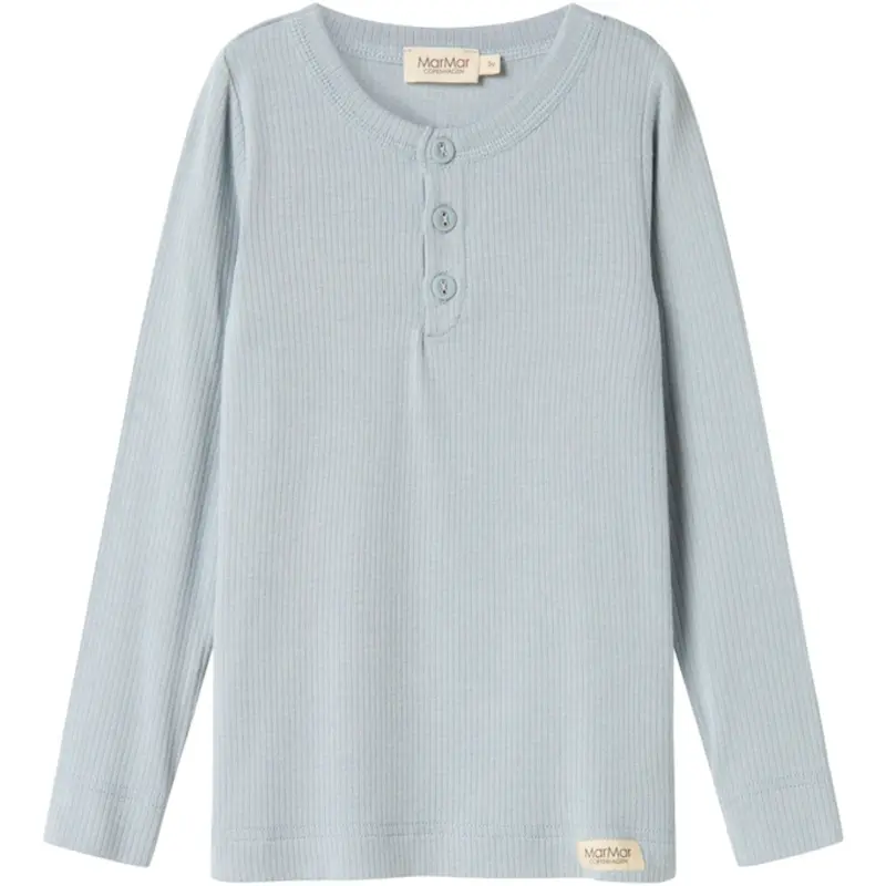 Marmar Micro Modal Blue Stone Taio Blouse 1