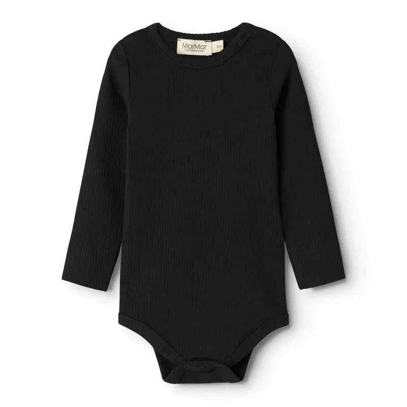 Marmar Modal Black Plain Body Ls 1