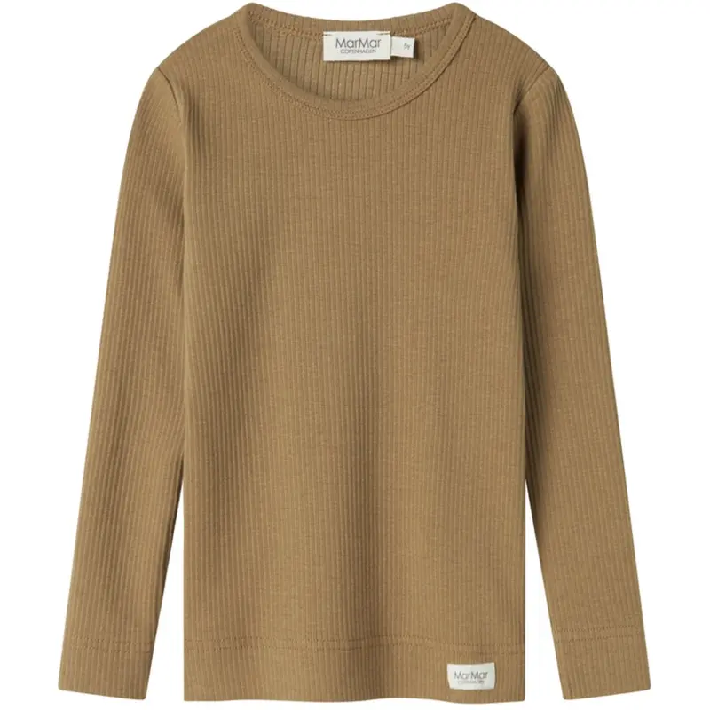 Marmar Modal Dark Bronze Plain Tee Ls 1